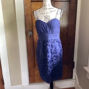 Mikael Aghal - Navy beautifully detailed cocktail dress. Size 12